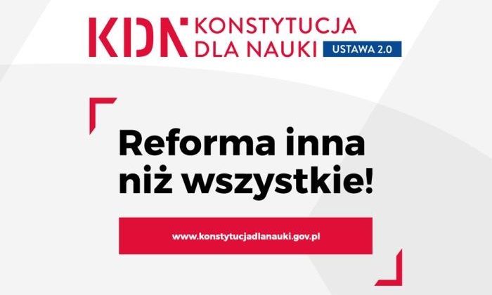 plakat konstytucja dla nauki