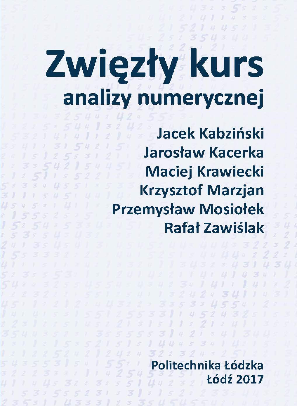 Zwięzły kurs analizy numerycznej