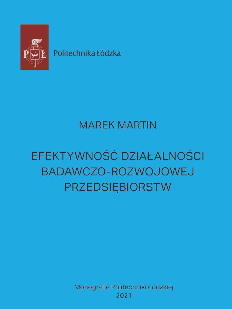 Efektywność działalności badawczo-rozwojowej przedsiębiorstw