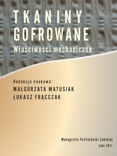 Tkaniny gofrowane. Właściwości mechaniczne